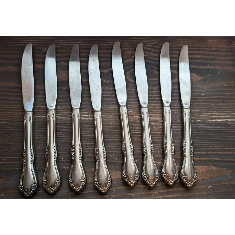 WM A Rogers Deluxe Oneida Ltd Mansfield Amadeus Stainless 19 Random Piece Set